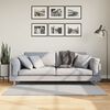 vidaXL Tapis HUARTE &agrave; poils courts doux et lavable gris 80x150 cm