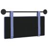 vidaXL T&ecirc;te de lit suspendue Uni Bleu denim 100 x 55 x 5 cm tissu