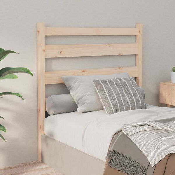 vidaXL T&ecirc;te de lit 106x4x100 cm Bois massif de pin