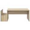 vidaXL Table basse Ch&ecirc;ne Sonoma 90 x 45 x 35 cm Bois d'ing&eacute;nierie