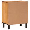 vidaXL Table de chevet 50x33x60 cm bois d'acacia solide