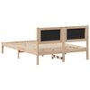 vidaXL Cadre de lit Gris fonc&eacute; 160 x 200 cm Pin massif