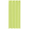 vidaXL Rideaux en voile avec œillets 2 pcs vert pomme 140x245 cm