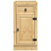 vidaXL Armoire avec tiroir Miel 40 x 46 x 81,5 cm Pin massif
