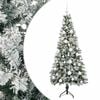 vidaXL Sapin de No&euml;l artificiel avec boules 120 cm 150 LED Blanc chaud