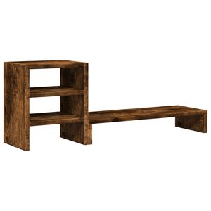 vidaXL Support de moniteur et organisateur de bureau bois d'ing&eacute;nierie