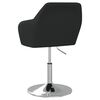 vidaXL Chaise &agrave; manger Noir Similicuir