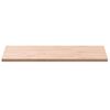 vidaXL Dessus de table 100x60x2,5cm rectangulaire bois massif de h&ecirc;tre