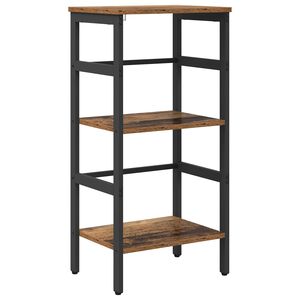 vidaXL &Eacute;tag&egrave;re 2 niveaux 40 x 29,5 x 81 cm Bois d'ing&eacute;nierie
