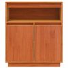 vidaXL Buffet Brun cire 70 x 34 x 80 cm Pin massif