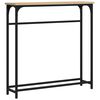 vidaXL Table console Chêne Sonoma 75x19,5x75 cm Bois d'ingénierie