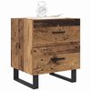 vidaXL Cabinet de chevet 2 pcs Bois ancien 40 x 35 x 47.5 cm