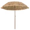 vidaXL Parasol de jardin Naturel 255 x 255 x 255 cm