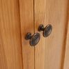 vidaXL Armoire de rangement 50x22x110 cm Bois de ch&ecirc;ne massif