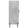 vidaXL Buffet gris b&eacute;ton 69,5x34x90 cm bois d'ing&eacute;nierie