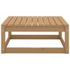 vidaXL Salon de jardin 5 pcs marron miel bois de pin massif