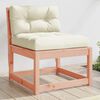 vidaXL Canap&eacute;s de jardin avec coussins 2pcs bois massif douglas