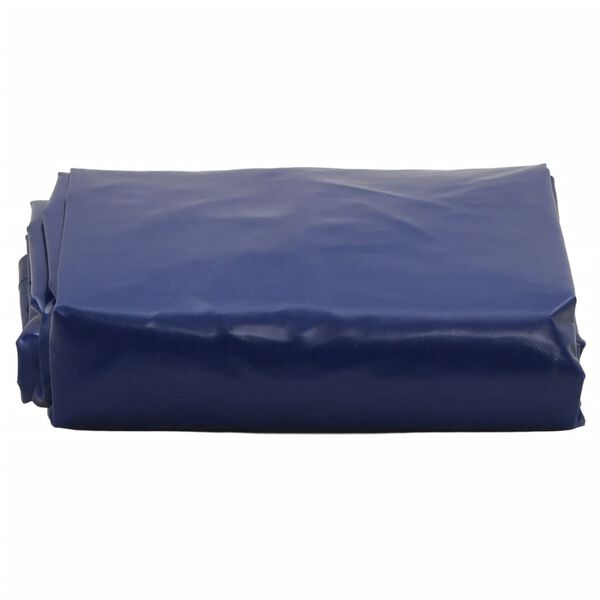 vidaXL B&acirc;che bleu 5x8 m 650 g/m&sup2;