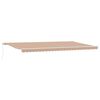 vidaXL Auvent r&eacute;tractable Multicolore 600 &times; 300 cm