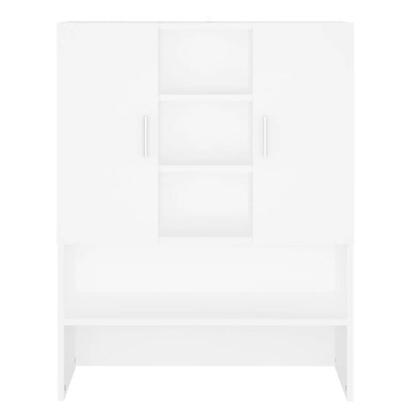 vidaXL Meuble pour machine à laver Blanc 70,5x25,5x90 cm