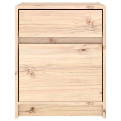 vidaXL Table de chevet 40x31x50 cm bois de pin massif