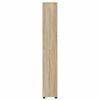 vidaXL Cabinet de salle de bain Ch&ecirc;ne Sonoma 30,5 x 30 x 195 cm
