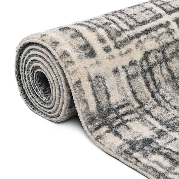 vidaXL Tapis imprim&eacute; Beige 80 x 150 cm Polyester