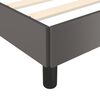 vidaXL Cadre de lit sans matelas gris 120x200 cm similicuir