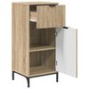 vidaXL Ensemble de mobilier de salle de bain 3 pcs Ch&ecirc;ne sonoma