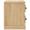 vidaXL Table de chevet ch&ecirc;ne sonoma 60x35,5x45 cm