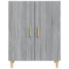vidaXL Buffet Sonoma gris 70x34x90 cm Bois d'ing&eacute;nierie