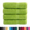 vidaXL Serviettes de douche de qualit&eacute; sup&eacute;rieure SOLUND 4 pcs