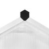 vidaXL Serre Aluminium 421x190x195 cm 15,6 m&sup3;