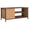 vidaXL Meuble TV Bois Ancien 100 x 40 x 45 cm Bois d'ing&eacute;nierie