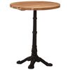 vidaXL Table de bistro &Oslash;60x76 cm Bois d'acacia massif