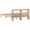 vidaXL Cadre de lit sans matelas 150x200 cm bois de pin massif
