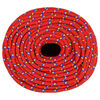 vidaXL Corde de bateau Rouge 6 mm 50 m Polypropyl&egrave;ne