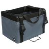 TRIXIE Panier avant de v&eacute;lo pour animaux 38x25x25 cm Gris