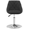 vidaXL Tabouret de bar Noir Velours