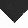vidaXL Coussin de Dos Noir 50 x 19 x 45 cm tissu