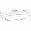 vidaXL Cadre de lit d'angle avec matelas Autre 2 pcs Gris Velours