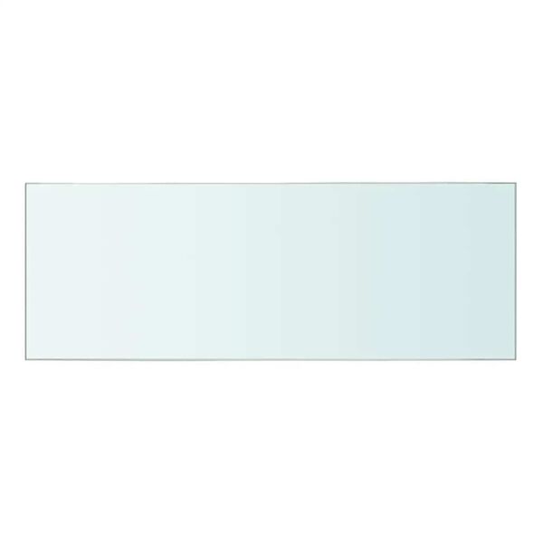 vidaXL Panneau pour &eacute;tag&egrave;re Verre transparent 40 x 12 cm