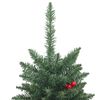 vidaXL Sapins de No&euml;l artificiels 2 pcs 100 LED vert 120 cm
