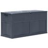 vidaXL Bo&icirc;te de rangement de jardin 320 L Noir