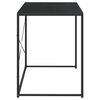 vidaXL Bureau d'ordinateur Noir 110x60x70 cm Bois d'ingénierie