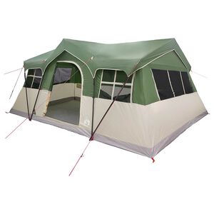 vidaXL Tente familiale 487 x 340 x 216 cm Vert Polyester et Acier