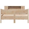 vidaXL Cadre de lit sans matelas 140x200 cm bois massif de pin