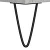 vidaXL Buffet gris b&eacute;ton 40x35x70 cm bois d'ing&eacute;nierie