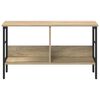 vidaXL &Eacute;tag&egrave;re Ch&ecirc;ne Sonoma 82 x 32 x 47 cm Bois d'ing&eacute;nierie