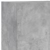 vidaXL Unit&eacute;s murales TV 5 pcs gris b&eacute;ton bois d'ing&eacute;nierie